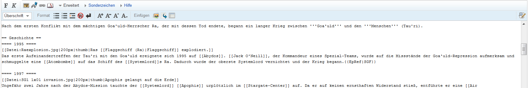 Bearbeitungswerkzeugleiste