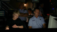 Davis mit Samantha Carter.[6]