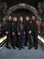 SG-1 in der 9. Staffel mit General Landry