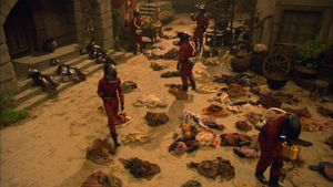 10x07 Dorf menschenleer, nur Kleidung.jpg