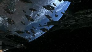 Die Belagerung der Erde durch den Systemlord Ba'al in einer alternativen Zeitlinie